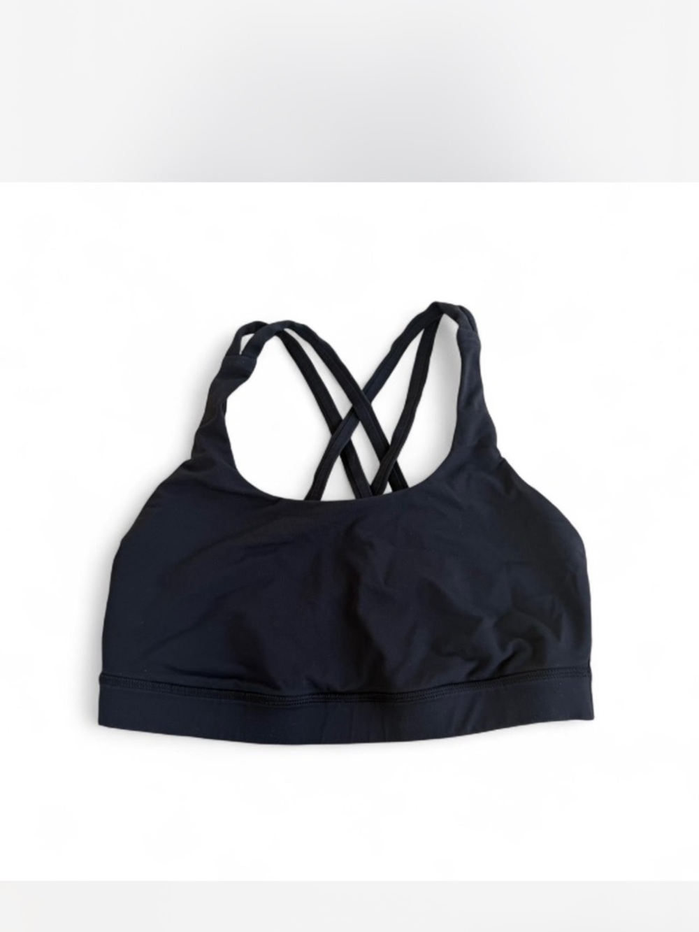 Lululemon black  Energy Bra H2O size 6/8
